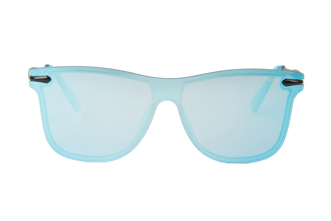 RIMLESS RECTAGNLE ICY BLUE